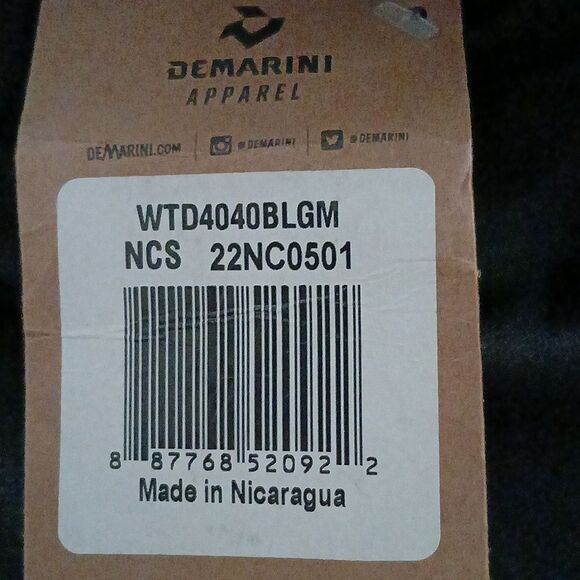 DeMarini Apparel Girls black softball pants Sz M NWT - Picture 6 of 6